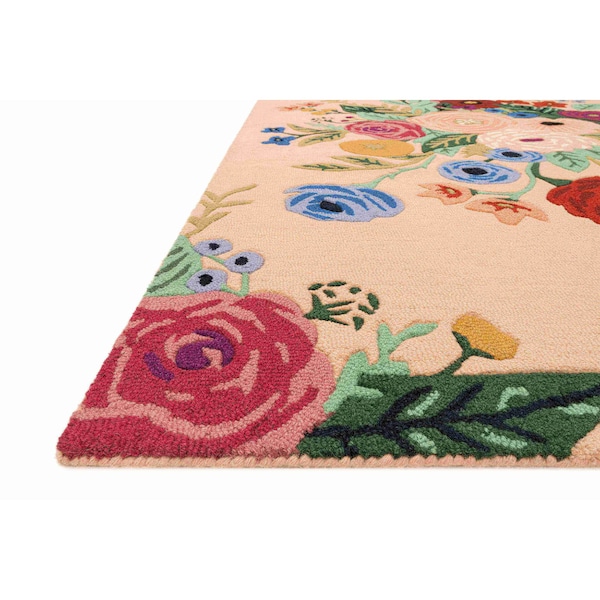 Les Fleurs LES-03 Blush/Multi Rug